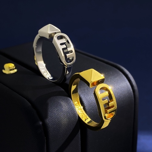 Replica Fendi Rings #1169595 $27.00 USD for Wholesale