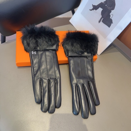 Hermes Gloves For Women #1169626 $52.00 USD, Wholesale Replica Hermes Gloves