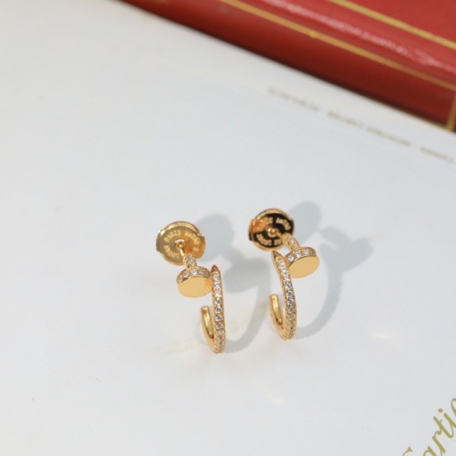 Replica Cartier Earrings For Women #1169658 $39.00 USD for Wholesale