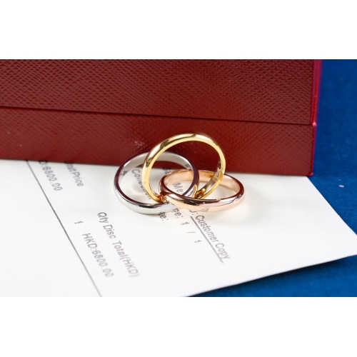 Replica Cartier Rings For Unisex #1169678 $27.00 USD for Wholesale