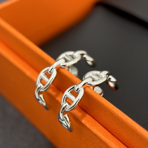 Replica Hermes Earrings For Women #1169730 $40.00 USD for Wholesale
