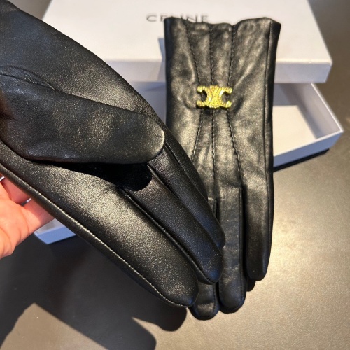 Replica Celine Gloves For Women #1169740 $45.00 USD for Wholesale