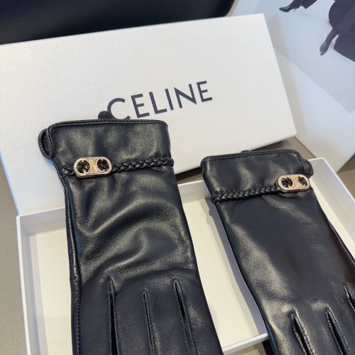 Replica Celine Gloves For Women #1169742 $45.00 USD for Wholesale
