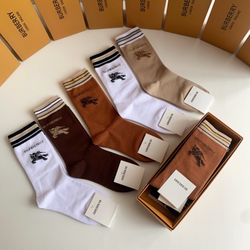 Replica Burberry Socks #1169770 $29.00 USD for Wholesale