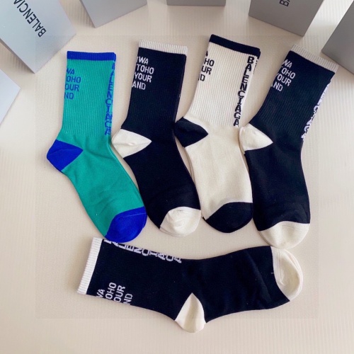 Replica Balenciaga Socks #1169775 $29.00 USD for Wholesale