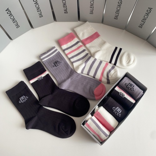 Replica Balenciaga Socks #1169776 $29.00 USD for Wholesale