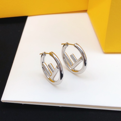 Replica Fendi Earrings For Women #1169818 $27.00 USD for Wholesale