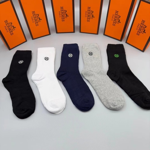 Hermes Socks #1169843 $29.00 USD, Wholesale Replica Hermes Socks