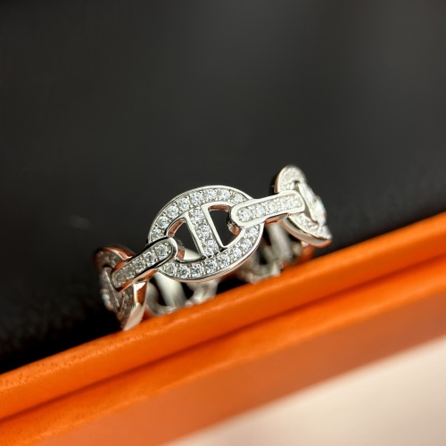 Replica Hermes Rings For Women #1169844 $40.00 USD for Wholesale