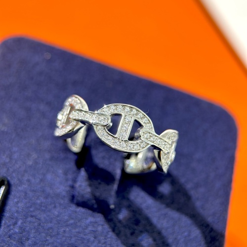 Replica Hermes Rings For Women #1169844 $40.00 USD for Wholesale