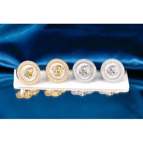 Replica Versace Earrings For Women #1169852 $27.00 USD for Wholesale