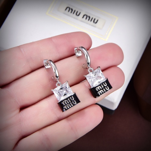 Replica MIU MIU Earrings For Women #1169912 $29.00 USD for Wholesale