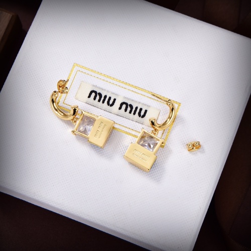Replica MIU MIU Earrings For Women #1169913 $29.00 USD for Wholesale
