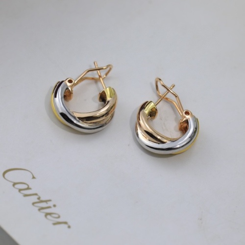 Replica Cartier Earrings For Women #1170176 $34.00 USD for Wholesale