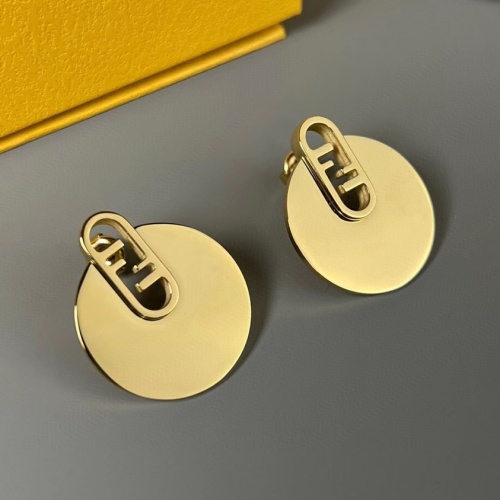 Fendi Earrings For Women #1170216 $25.00 USD, Wholesale Replica Fendi Earrings