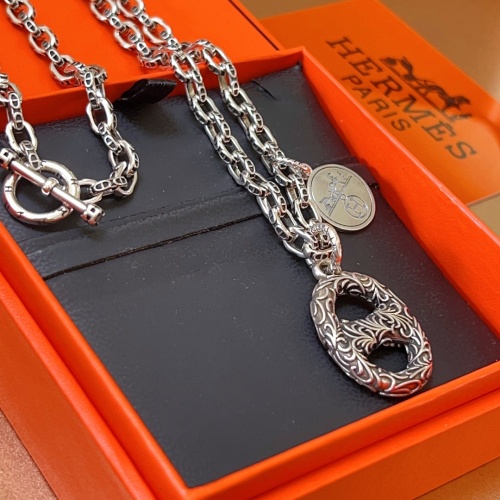 Replica Hermes Necklaces #1170240 $60.00 USD for Wholesale