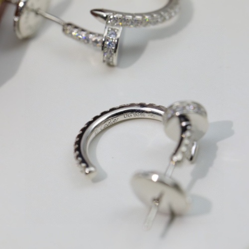 Replica Cartier Earrings For Women #1170354 $39.00 USD for Wholesale