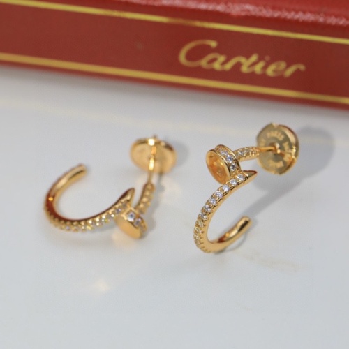 Replica Cartier Earrings For Women #1170360 $39.00 USD for Wholesale