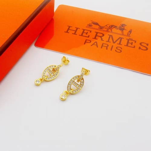 Hermes Earrings For Women #1170414 $25.00 USD, Wholesale Replica Hermes Earrings