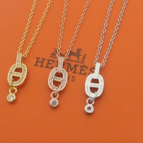 Replica Hermes Necklaces #1170415 $25.00 USD for Wholesale
