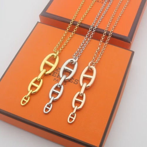 Replica Hermes Necklaces #1170441 $25.00 USD for Wholesale