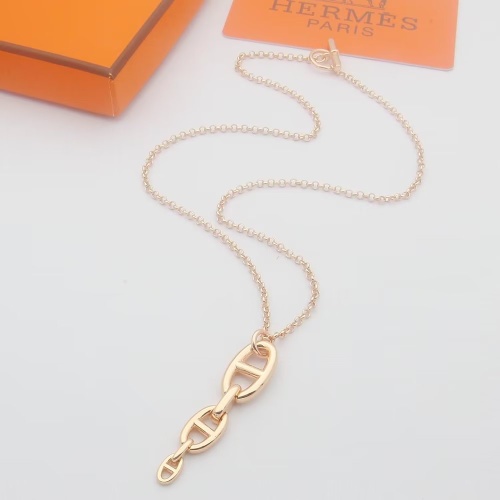 Hermes Necklaces #1170442 $25.00 USD, Wholesale Replica Hermes Necklaces