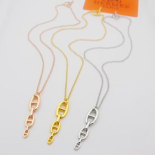 Replica Hermes Necklaces #1170442 $25.00 USD for Wholesale
