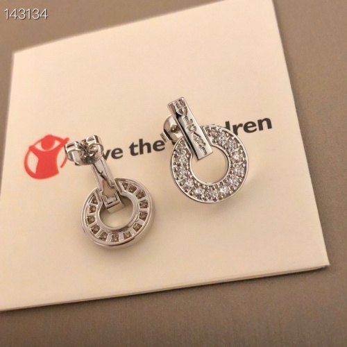 Replica Bvlgari Earrings For Women #1170445 $27.00 USD for Wholesale