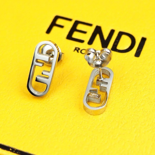 Fendi Earrings For Women #1170529 $22.00 USD, Wholesale Replica Fendi Earrings