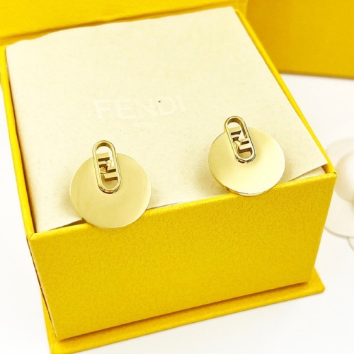 Fendi Earrings For Women #1170531 $25.00 USD, Wholesale Replica Fendi Earrings
