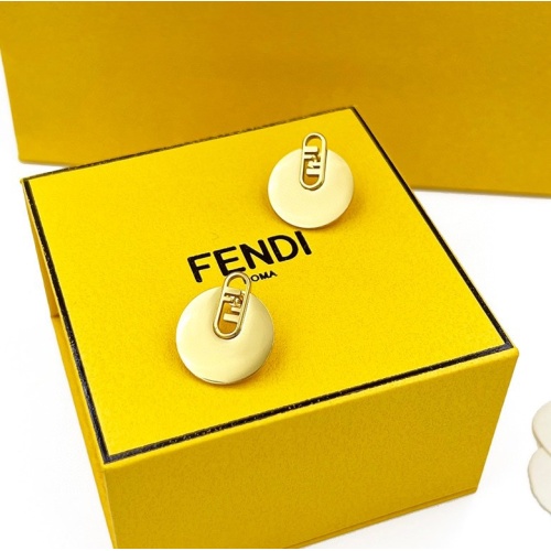 Replica Fendi Earrings For Women #1170531 $25.00 USD for Wholesale