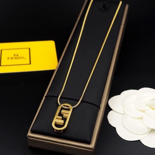 Replica Fendi Necklaces #1170533 $25.00 USD for Wholesale
