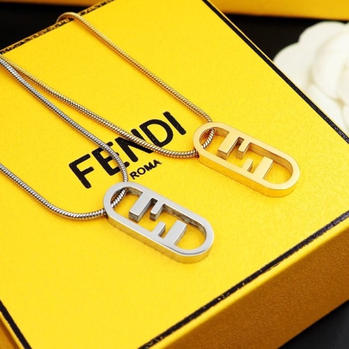 Replica Fendi Necklaces #1170533 $25.00 USD for Wholesale
