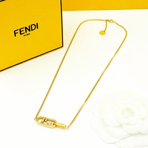 Fendi Necklaces #1170539 $27.00 USD, Wholesale Replica Fendi Necklaces
