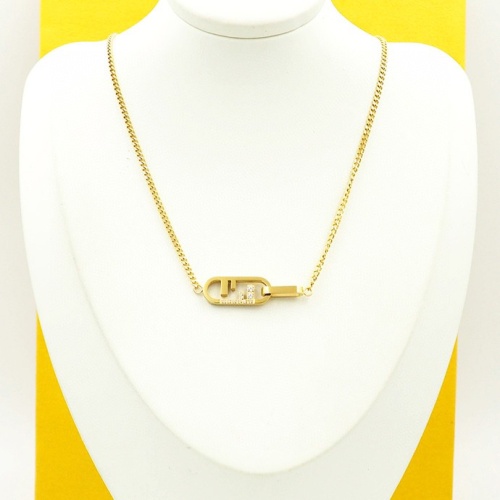 Replica Fendi Necklaces #1170539 $27.00 USD for Wholesale