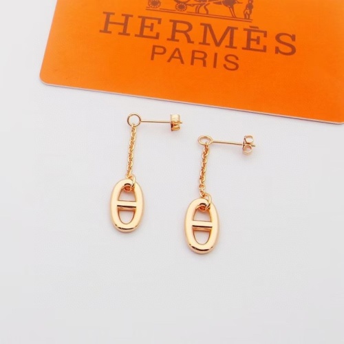 Hermes Earrings For Women #1170608 $25.00 USD, Wholesale Replica Hermes Earrings