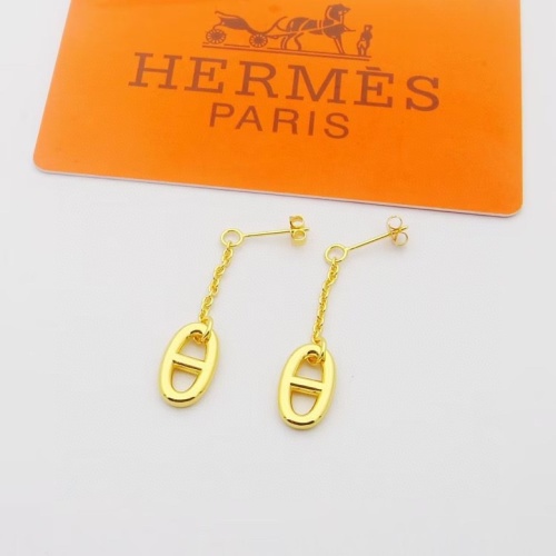 Hermes Earrings For Women #1170609 $25.00 USD, Wholesale Replica Hermes Earrings
