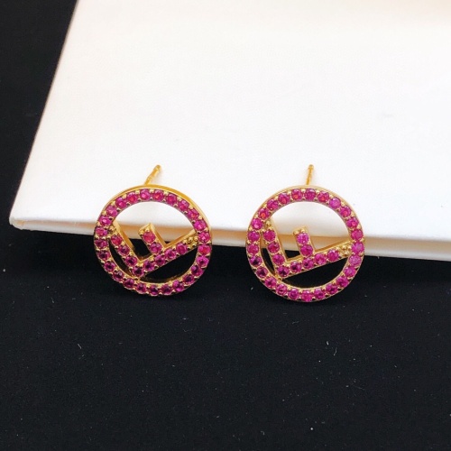 Fendi Earrings For Women #1170610 $27.00 USD, Wholesale Replica Fendi Earrings