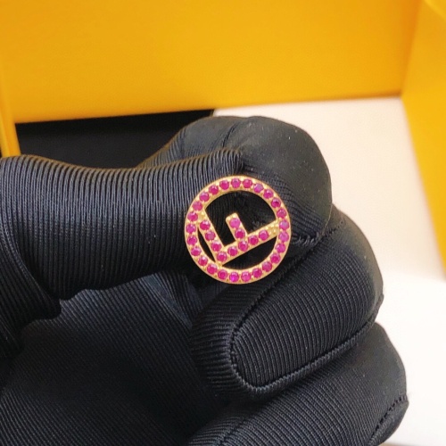 Replica Fendi Earrings For Women #1170610 $27.00 USD for Wholesale
