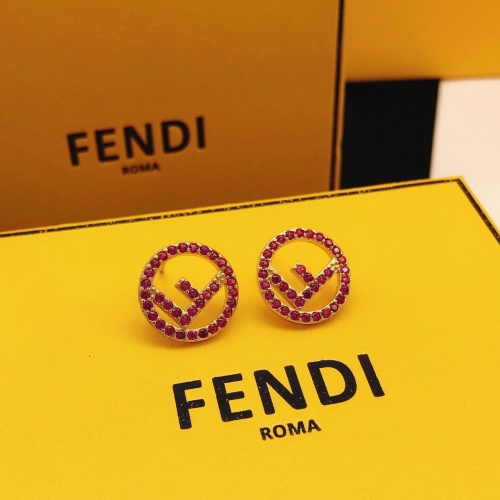 Replica Fendi Earrings For Women #1170610 $27.00 USD for Wholesale