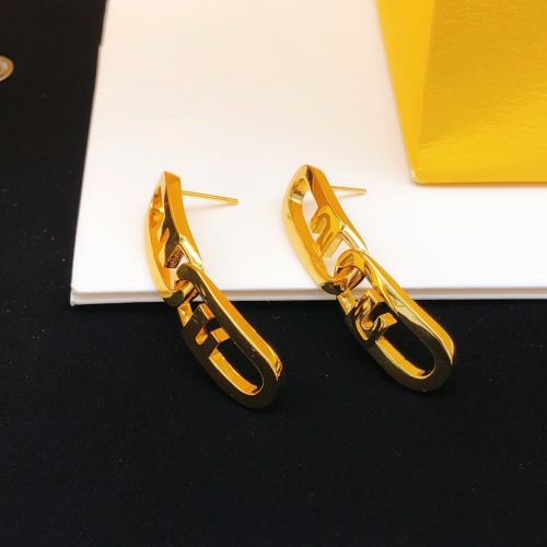 Replica Fendi Earrings For Women #1170651 $27.00 USD for Wholesale