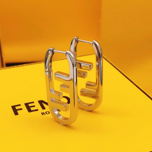 Replica Fendi Earrings For Women #1170652 $27.00 USD for Wholesale