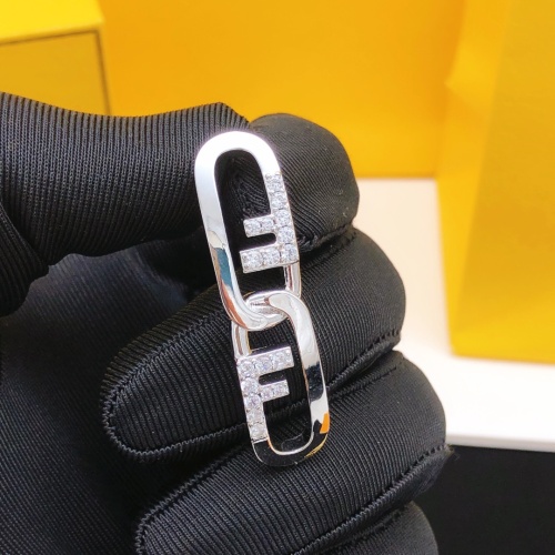 Replica Fendi Earrings For Women #1170653 $29.00 USD for Wholesale