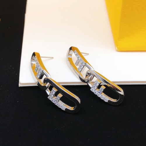 Replica Fendi Earrings For Women #1170653 $29.00 USD for Wholesale