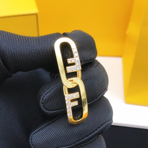 Replica Fendi Earrings For Women #1170654 $29.00 USD for Wholesale