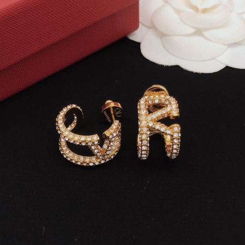 Replica Valentino Earrings For Women #1170715 $32.00 USD for Wholesale