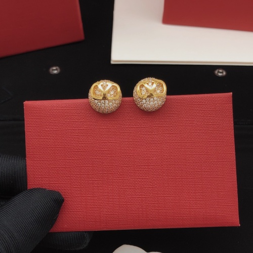 Replica Valentino Earrings For Women #1170718 $29.00 USD for Wholesale