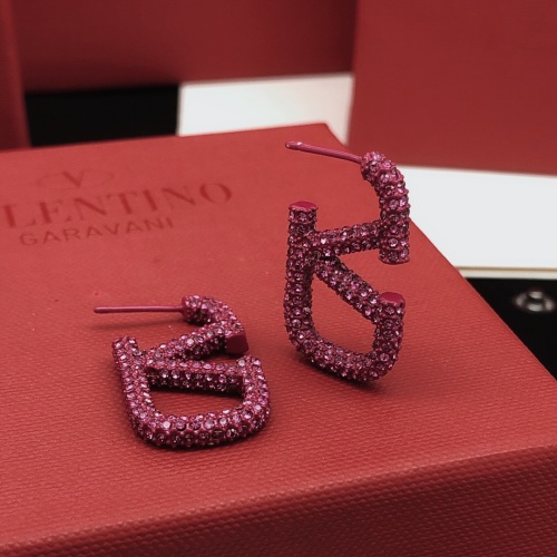 Replica Valentino Earrings For Women #1170731 $32.00 USD for Wholesale