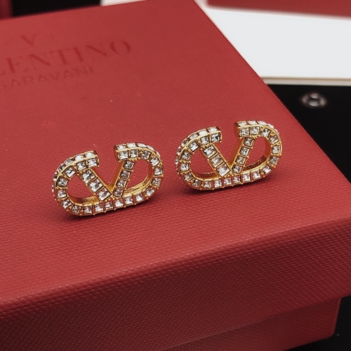 Replica Valentino Earrings For Women #1170740 $29.00 USD for Wholesale