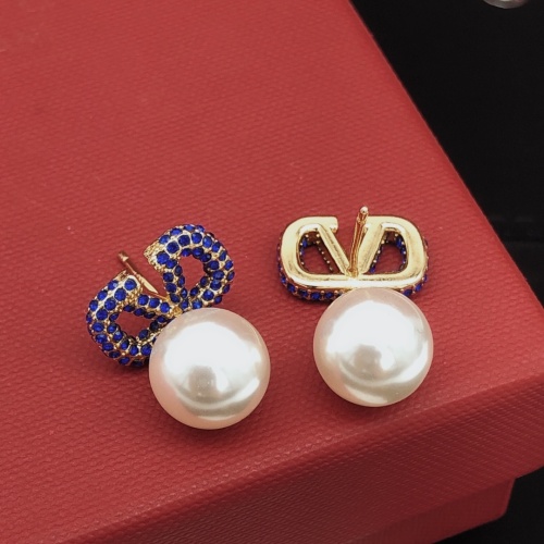 Replica Valentino Earrings For Women #1170743 $32.00 USD for Wholesale